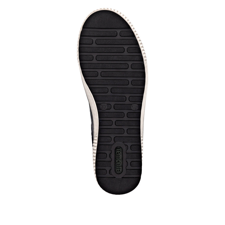 Remonte D0700-15 Navy Wide Fit Waterproof Casual Shoes