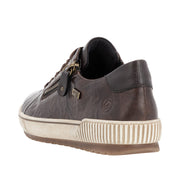Remonte D0700-25 Brown Wide Fit Waterproof Casual Shoes