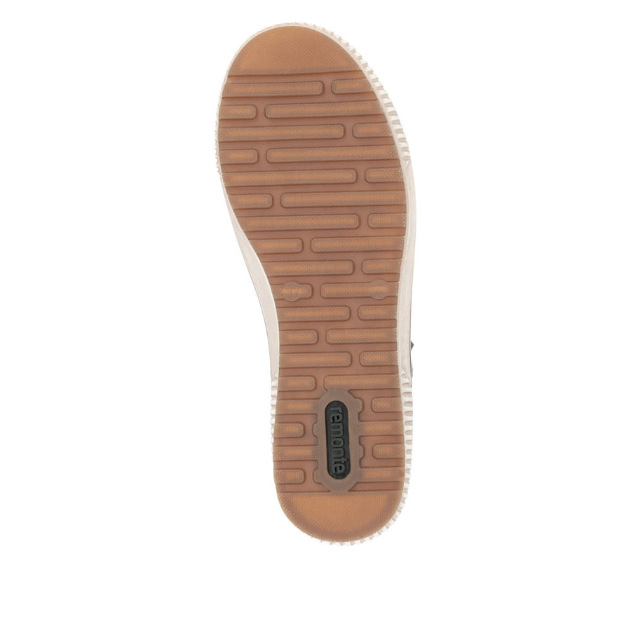Remonte D0700-25 Brown Wide Fit Waterproof Casual Shoes