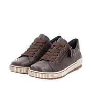 Remonte D0700-25 Brown Wide Fit Waterproof Casual Shoes