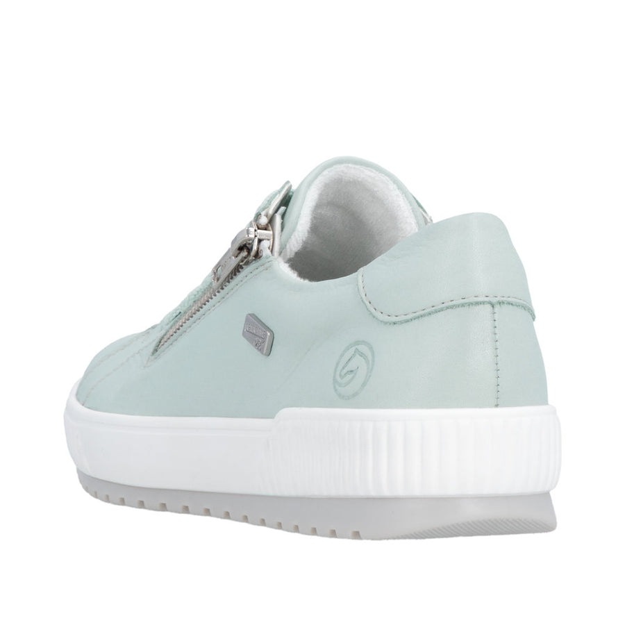 Remonte D0700-52 Green Lace Up/Zip Waterproof Sneaker