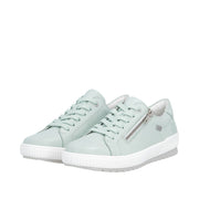 Remonte D0700-52 Green Lace Up/Zip Waterproof Sneaker