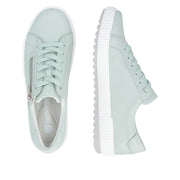 Remonte D0700-52 Green Lace Up/Zip Waterproof Sneaker