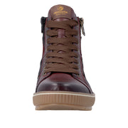 Remonte D0772-37 Waterproof Wide Fit Wine Boots