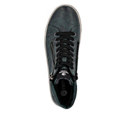 Remonte D0772-54 Green Wide Fit Waterproof Zip & Lace Up Boots