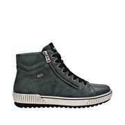 Remonte D0772-54 Green Wide Fit Waterproof Zip & Lace Up Boots