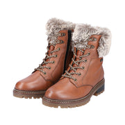Remonte D0B74-24 Wide Fit Waterproof Brown Boots