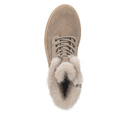 Remonte D0B81-20 Wide Fit Waterproof  Beige Boots