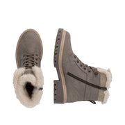 Remonte D0B81-42 Beige Wide Fit Waterproof Boots