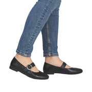 Remonte D0K14-00 Black Mary Jane Shoe