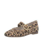 Remonte D0K14-90 Brown Leopard Print Mary Jane Shoe