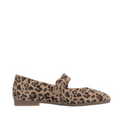 Remonte D0K14-90 Brown Leopard Print Mary Jane Shoe
