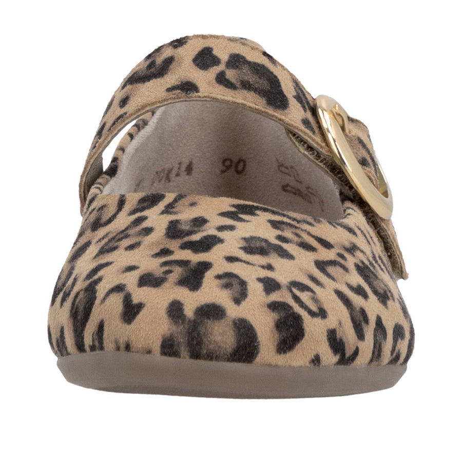 Remonte D0K14-90 Brown Leopard Print Mary Jane Shoe