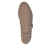 Remonte D0K14-90 Brown Leopard Print Mary Jane Shoe