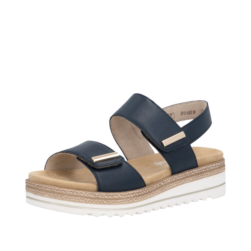 Remonte D0Q59-14 Navy Adjustable Sandal