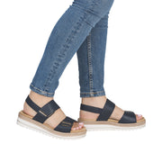 Remonte D0Q59-14 Navy Adjustable Sandal