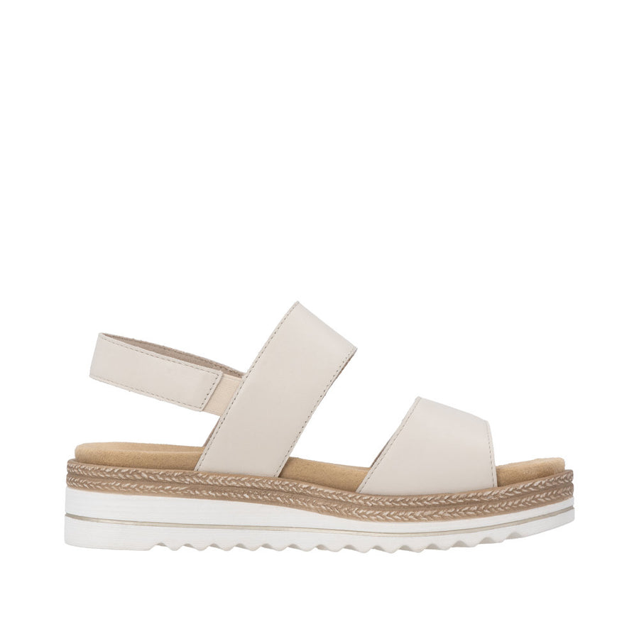 Remonte D0Q59-61 Beige Adjustable Sandal