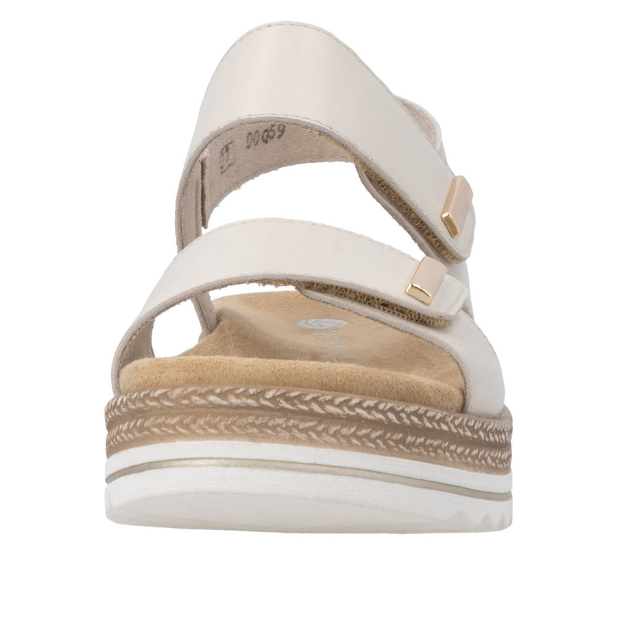Remonte D0Q59-61 Beige Adjustable Sandal