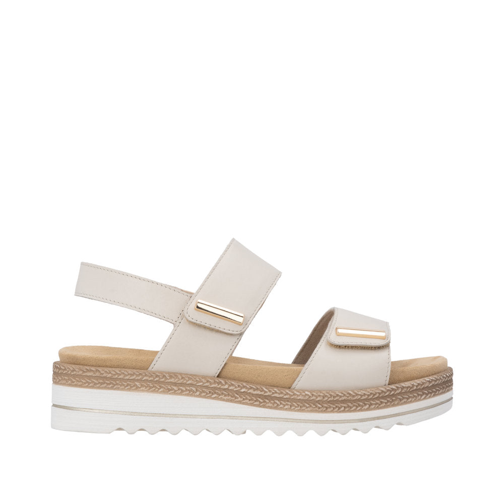 Remonte D0Q59-61 Beige Adjustable Sandal
