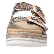 Remonte D0Q66-25 Brown Snake Slider Mule