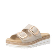 Remonte D0Q66-62 Beige Slider Mule