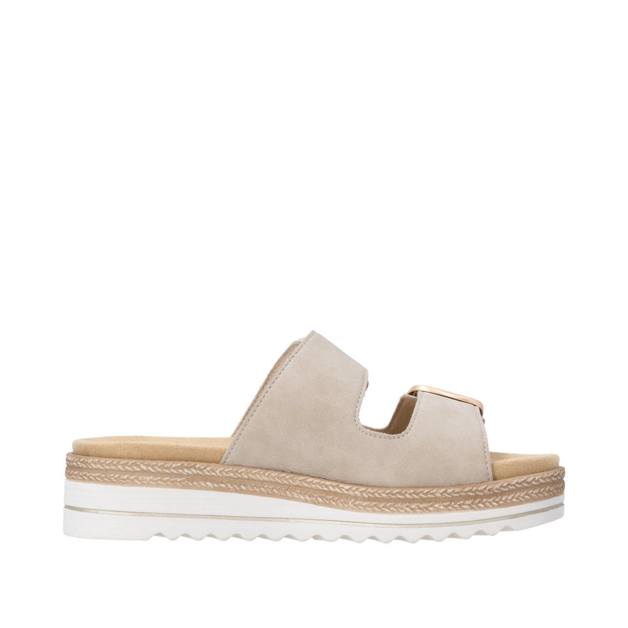 Remonte D0Q66-62 Beige Slider Mule