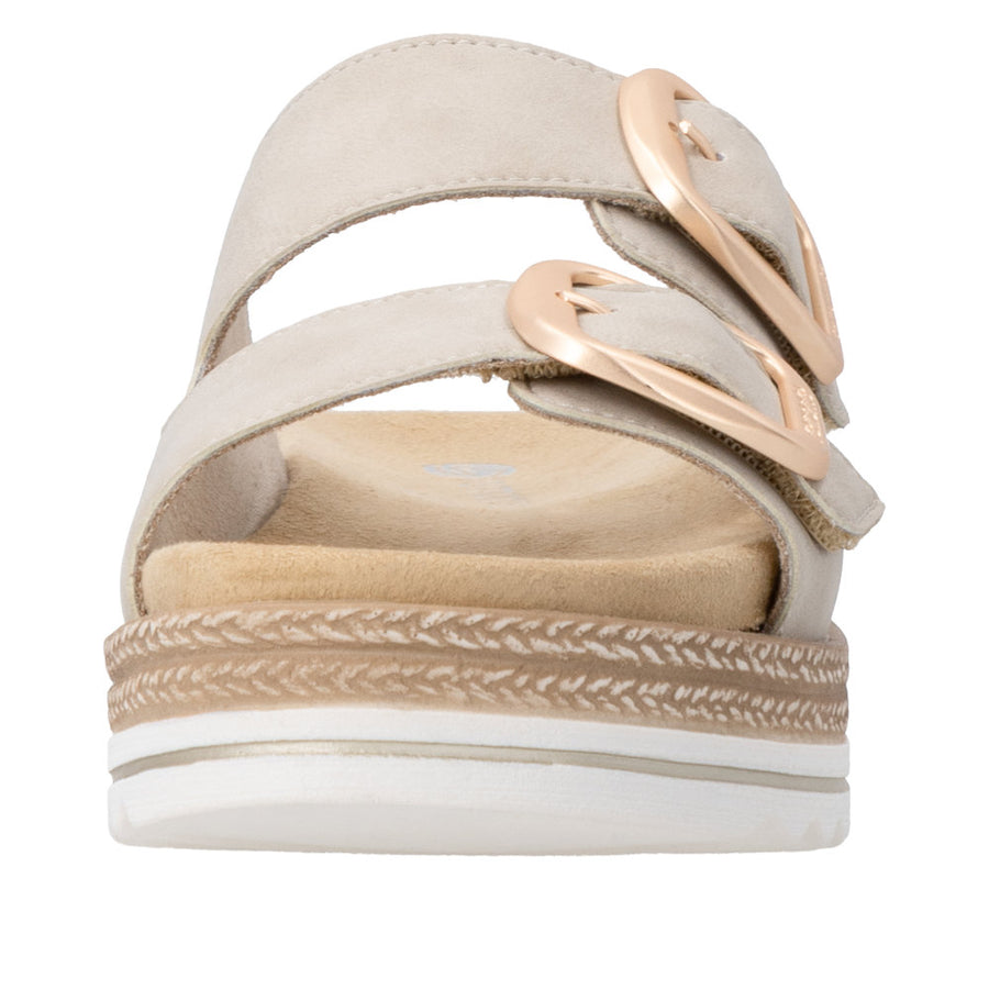 Remonte D0Q66-62 Beige Slider Mule