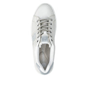 Remonte D1C10-90 Silver/White Lace Up Sneaker