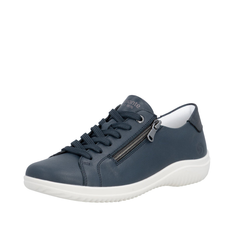 Remonte D1E03-15 Navy Lace Up Casual Shoe Wide Fit