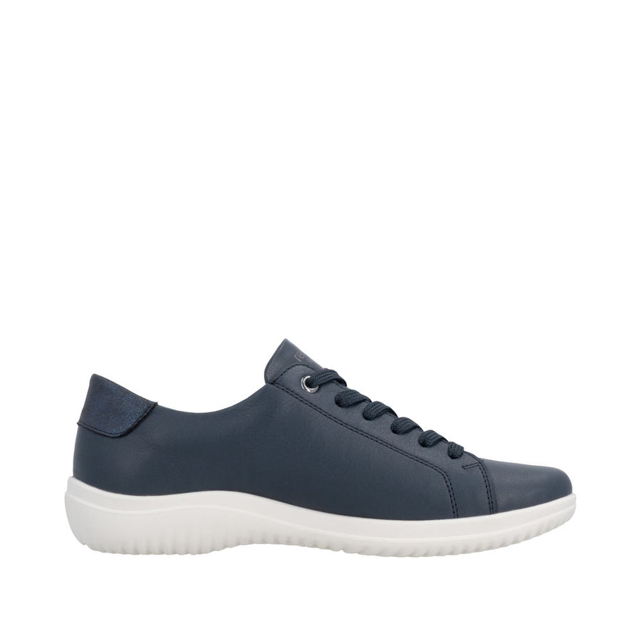 Remonte D1E03-15 Navy Lace Up Casual Shoe Wide Fit