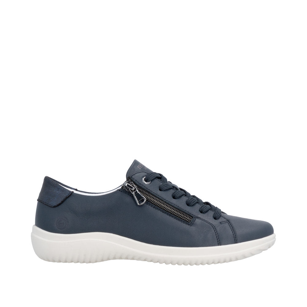Remonte D1E03-15 Navy Lace Up Casual Shoe Wide Fit