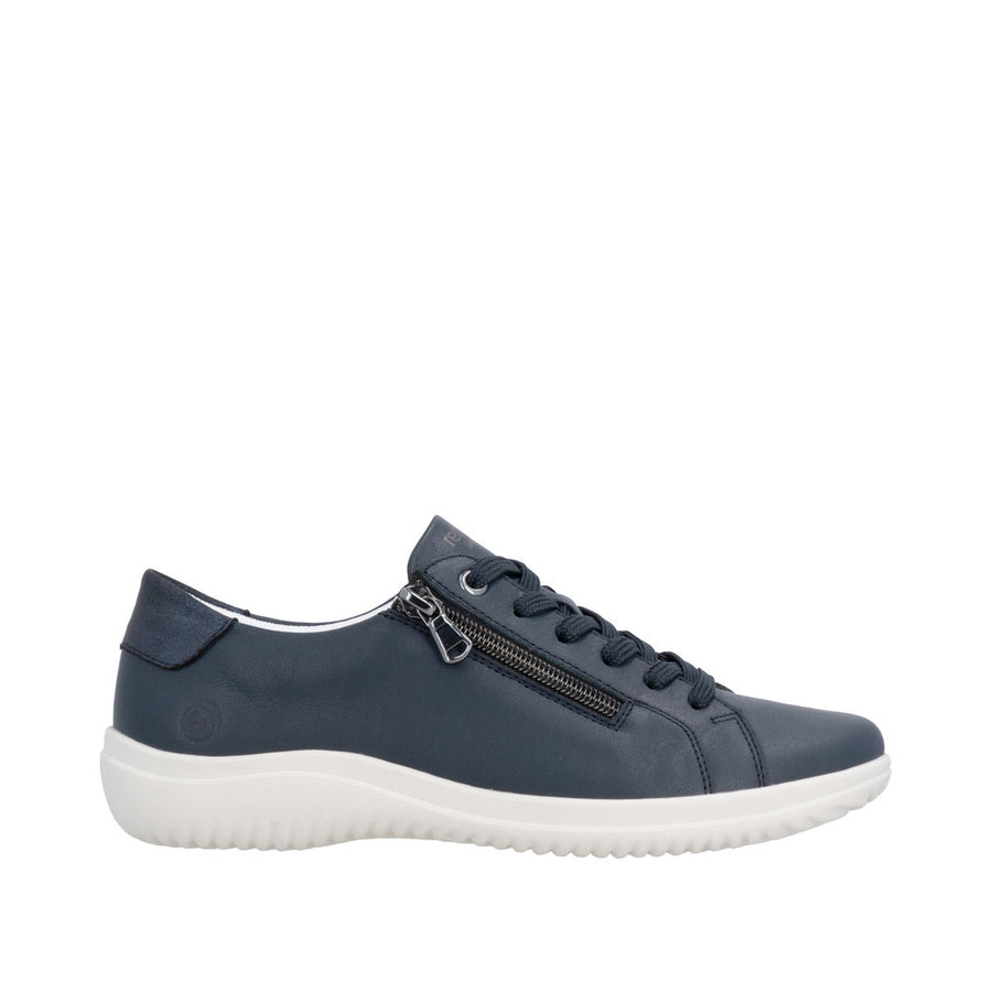 Remonte D1E03-15 Navy Lace Up Casual Shoe Wide Fit