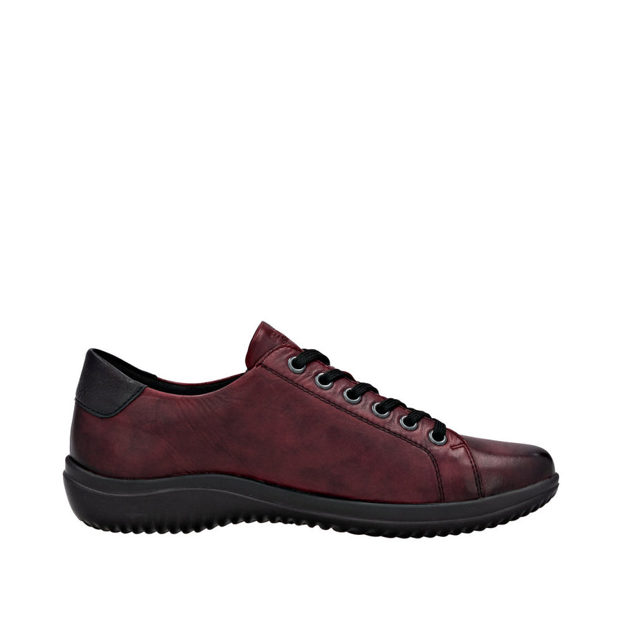 Remonte D1E03-35 Wide Fit Burgundy Shoes