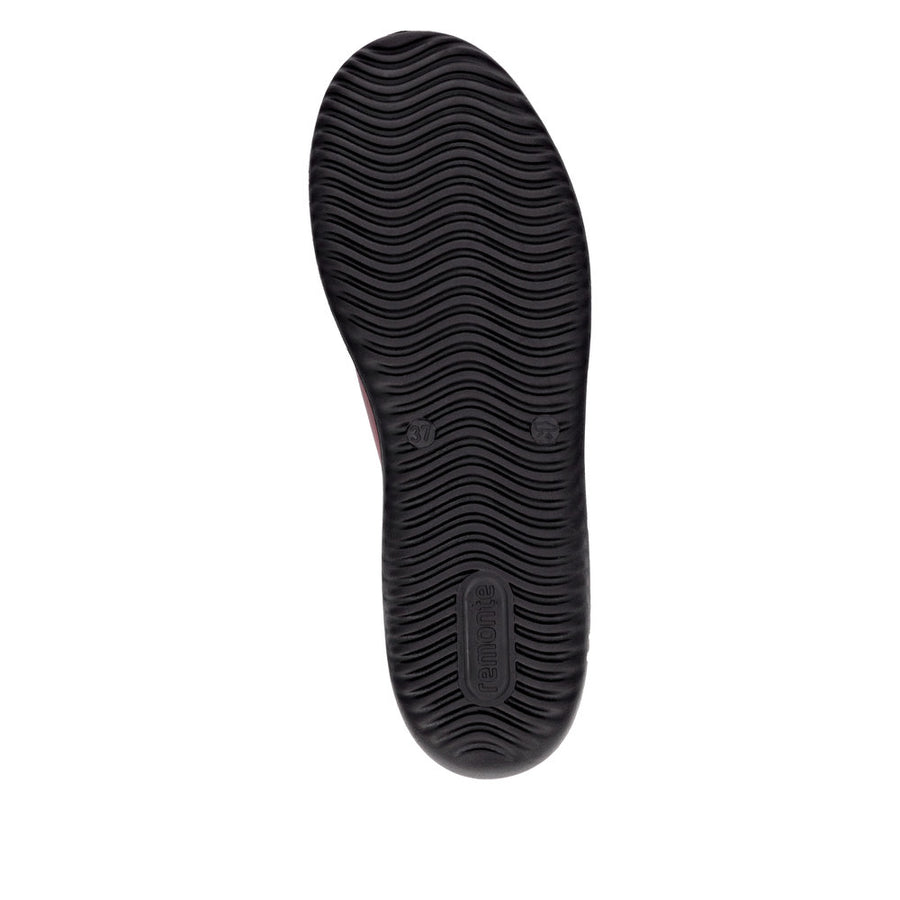 Remonte D1E03-35 Wide Fit Burgundy Shoes