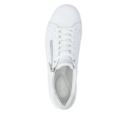 Remonte D1E03-81 White Lace Up Casual Shoe