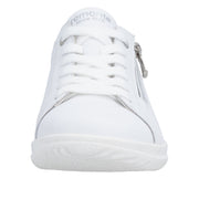 Remonte D1E03-81 White Lace Up Casual Shoe