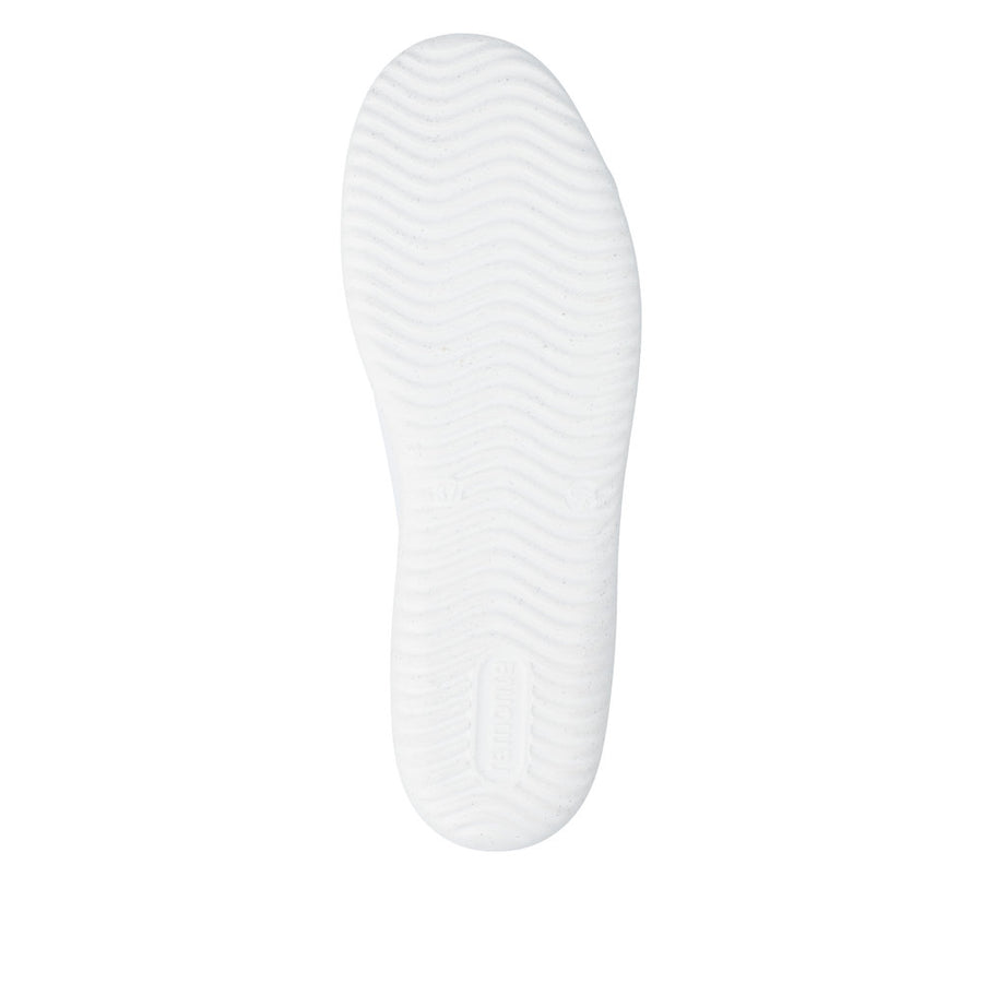 Remonte D1E03-81 White Lace Up Casual Shoe