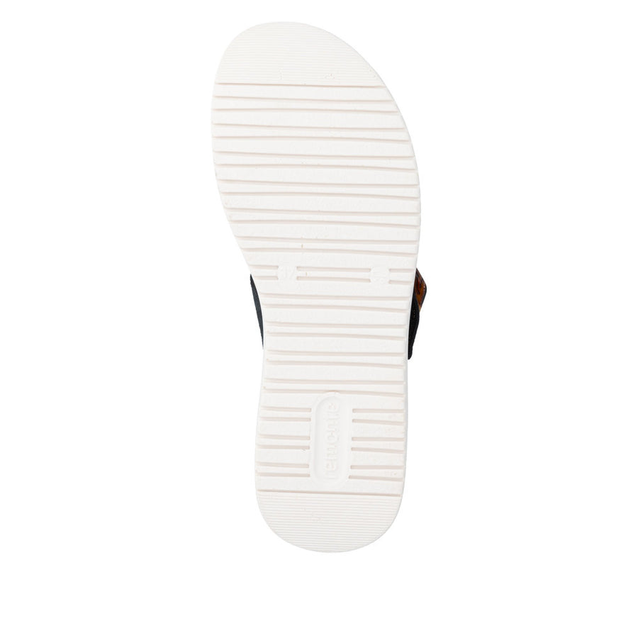 Remonte D1J62-14 Navy Suede Adjustable Sandal