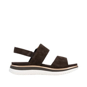 Remonte D1J62-25 Brown Suede Adjustable Sandal