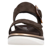 Remonte D1J62-25 Brown Suede Adjustable Sandal