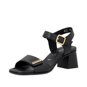 Remonte D1K54-00 Black Adjustable Sandal