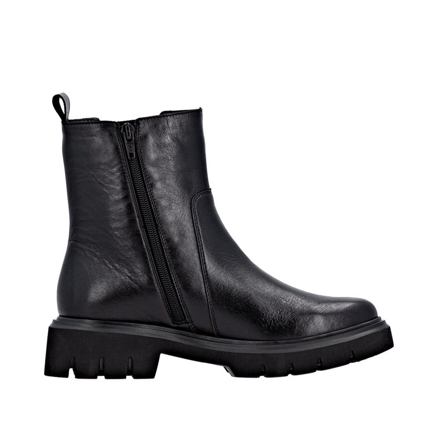 Remonte D1W81-00 Black Wide Fit Boots