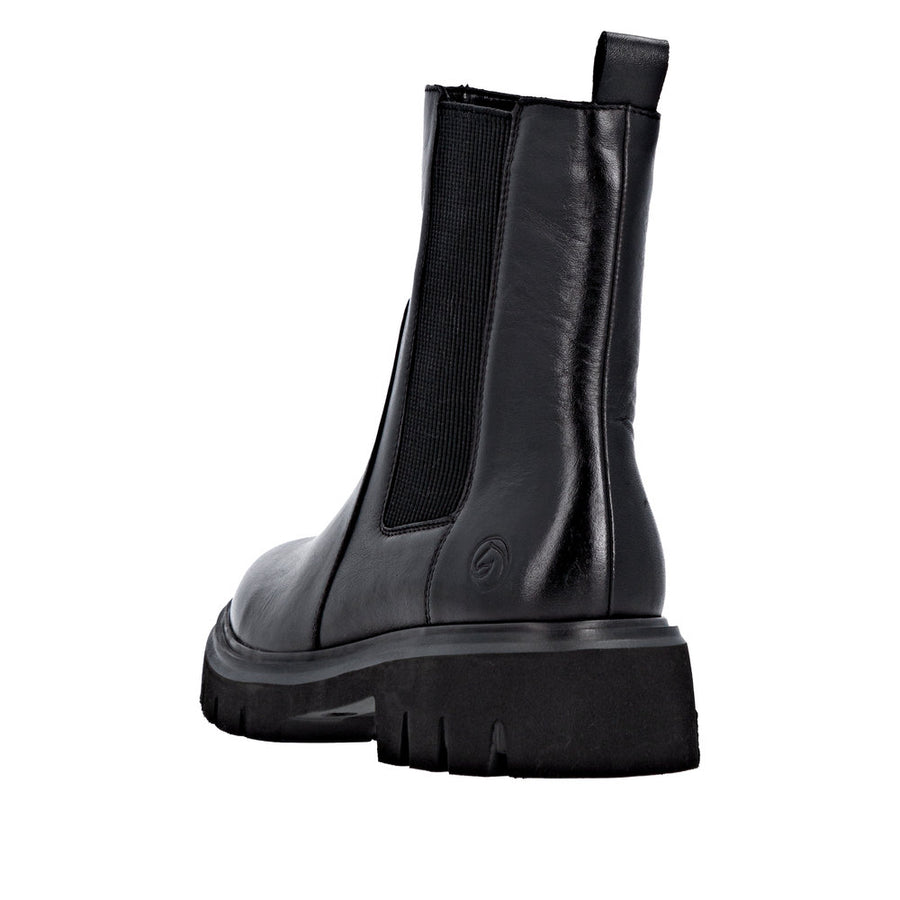 Remonte D1W81-00 Black Wide Fit Boots