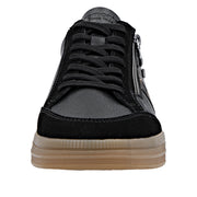 Remonte D2C04-03 Wide Fit Waterproof Black/Gold Sneakers