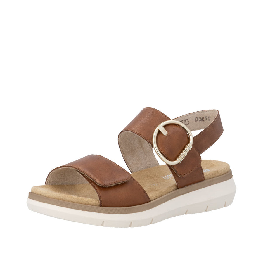 Remonte D2K50-24 Tan Adjustable Sandal