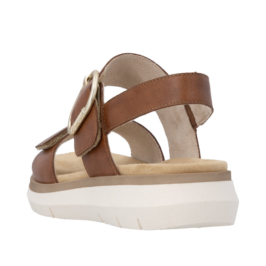 Remonte D2K50-24 Tan Adjustable Sandal