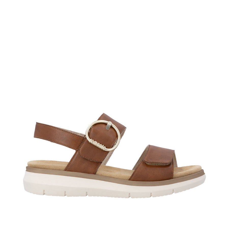 Remonte D2K50-24 Tan Adjustable Sandal