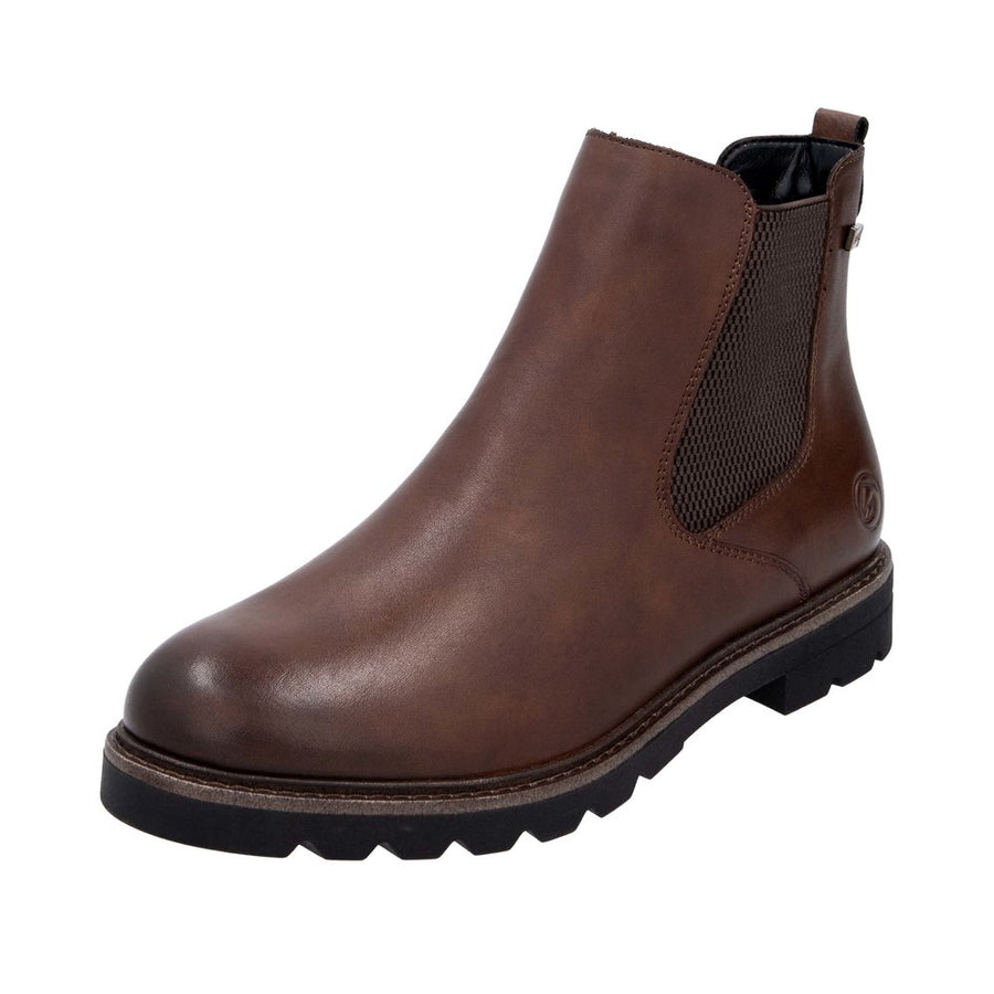 Remonte D2Q70-22 Brown Waterproof Chelsea Boots