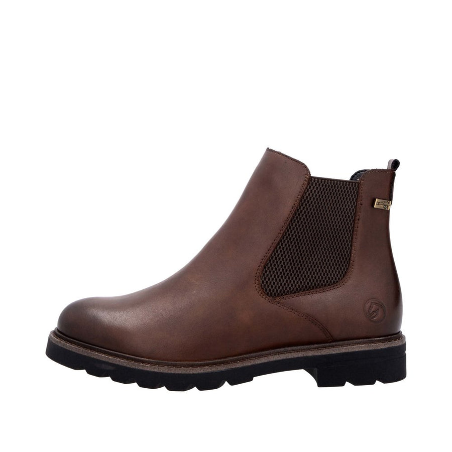 Remonte D2Q70-22 Brown Waterproof Chelsea Boots