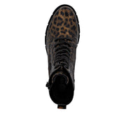 Remonte D2S72-90 Wide Fit Animal Print Boots